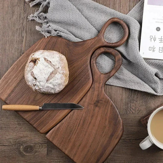 Double-Sided Cutting and Serving Board with Handle - view 2