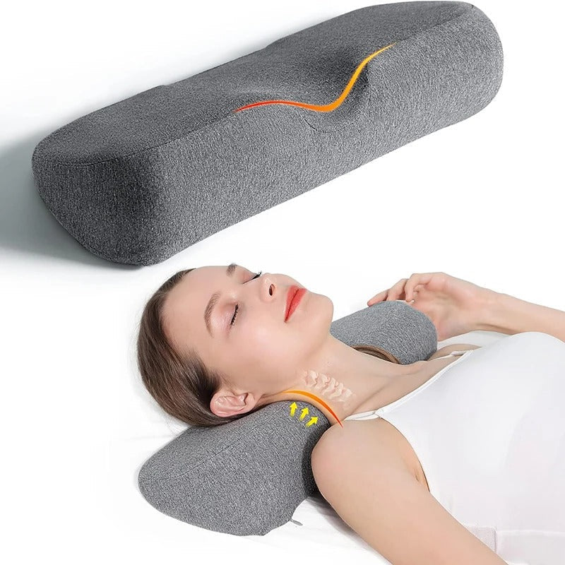 Hypoallergenic Neck Support Pillow for Side and Back Sleepers