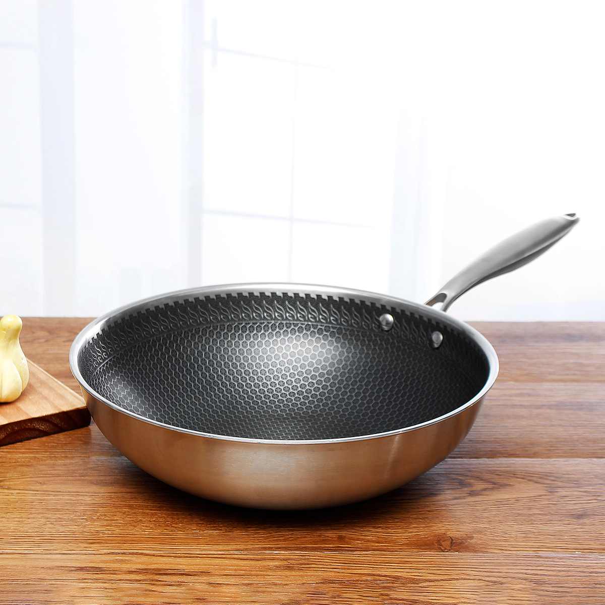 Non-Stick Frying Pan with Ergonomic Handle for Everyday Cooking - view 4