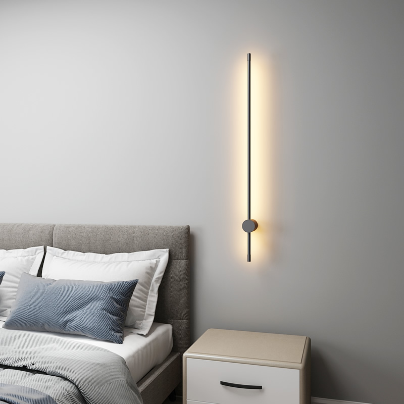 Slim LED Wall Lamp – White, for Modern or Scandinavian Interiors - view 5