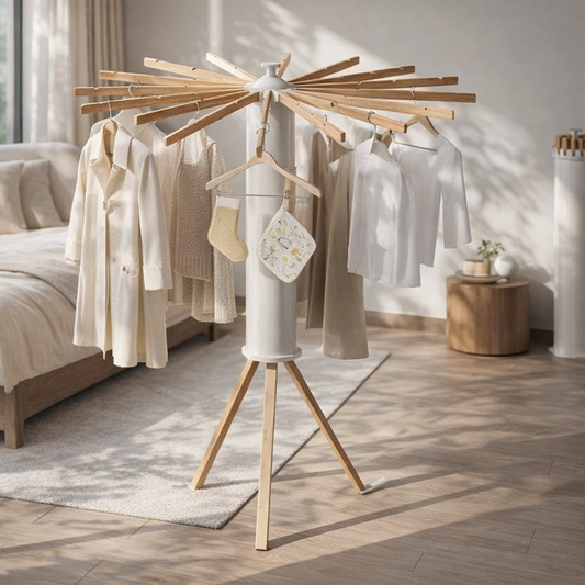 Foldable Drying Rack - Compact Design for Indoor and Outdoor Use