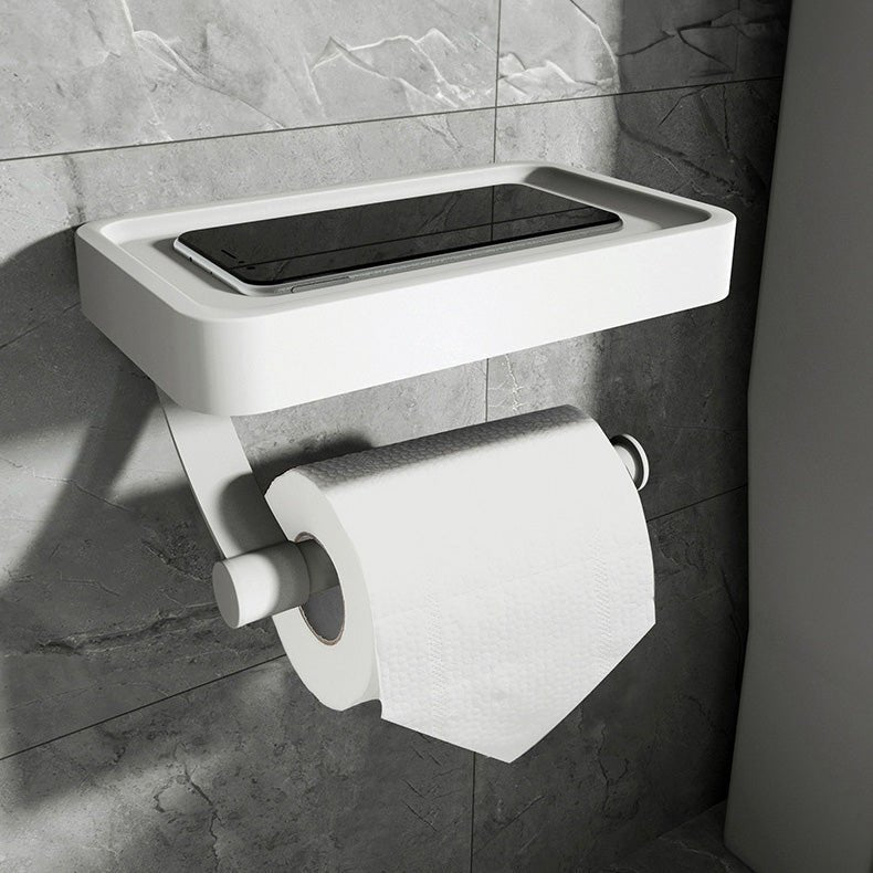 Toilet Paper Holder with Storage Drawer - Minimalist Design - view 2