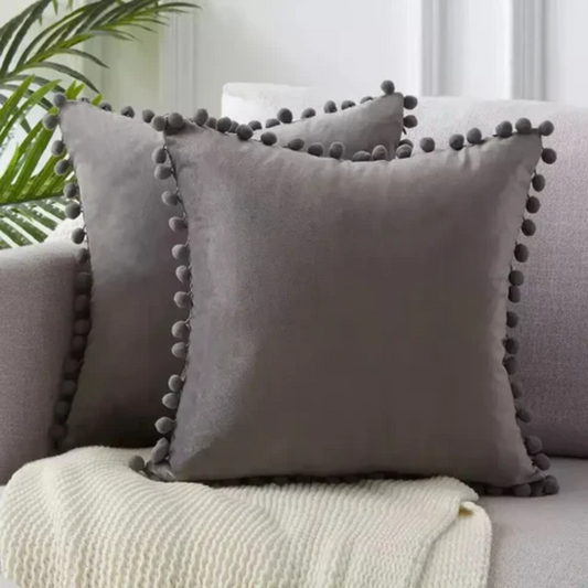 Beige Decorative Cushion - Scandinavian Style for Sofa or Bench