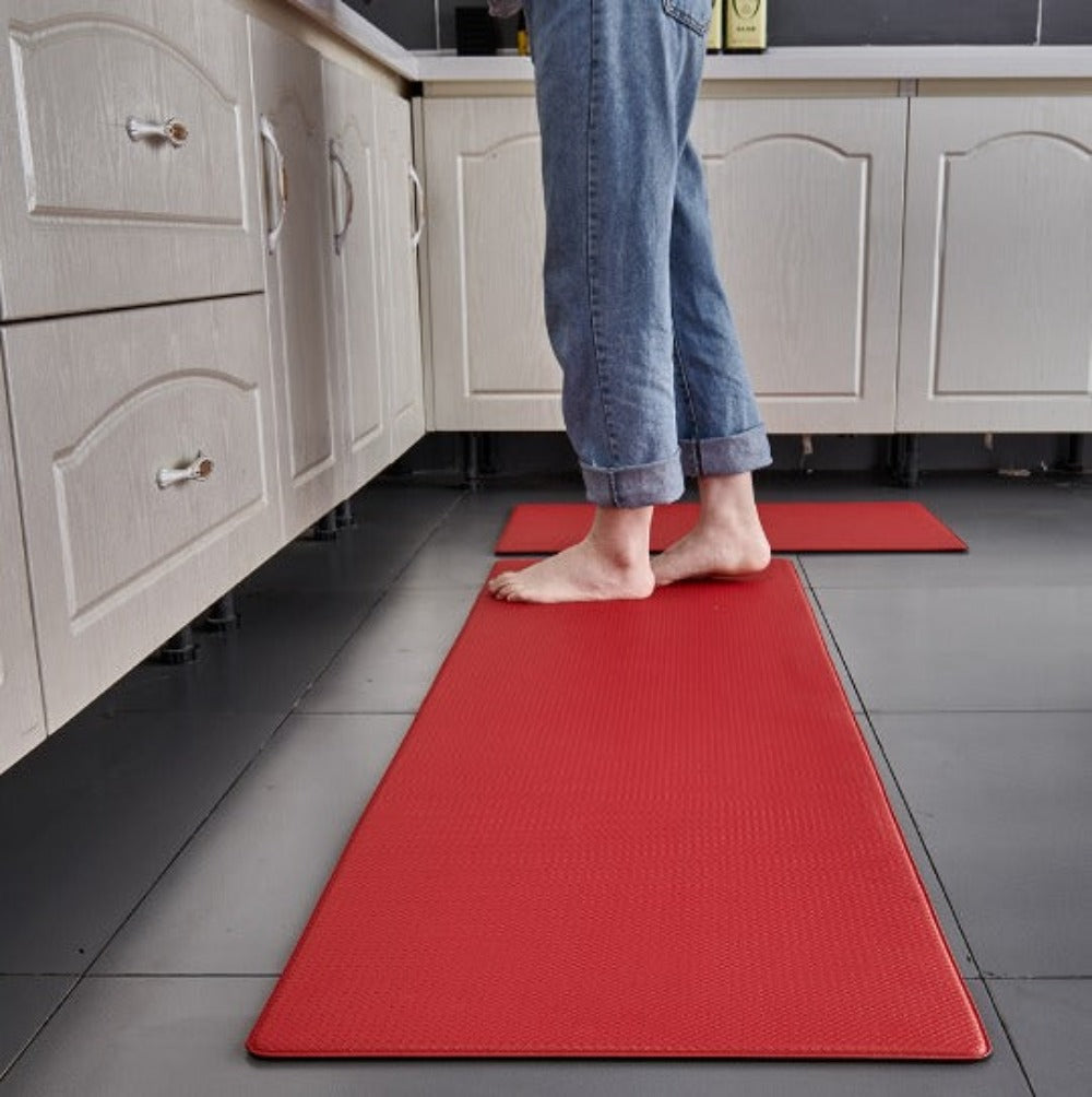 Black Ergonomic Non-Slip Kitchen Mat for Comfort and Safety - view 8