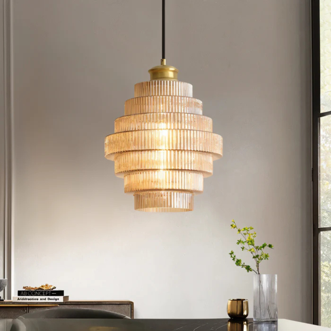 Retro Pendant Lamp – Elegant Design for Living or Dining Room