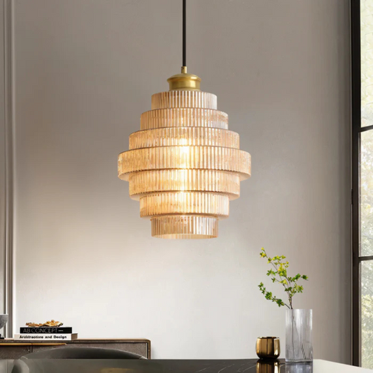 Retro Pendant Lamp – Elegant Design for Living or Dining Room