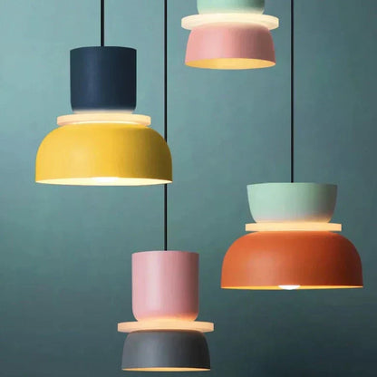 Scandinavian Pastel Pendant Lamp – Modern Design for Living Spaces