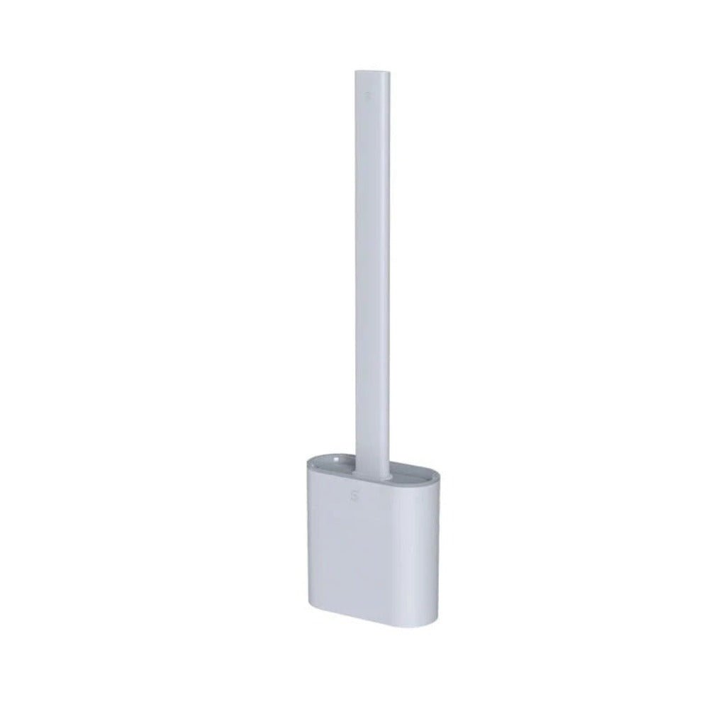 Toilet Brush with Wall Holder and Flexible Brush Head