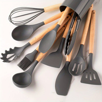26-Piece Heat-Resistant Kitchen Utensil Set for Home Cooking - view 3