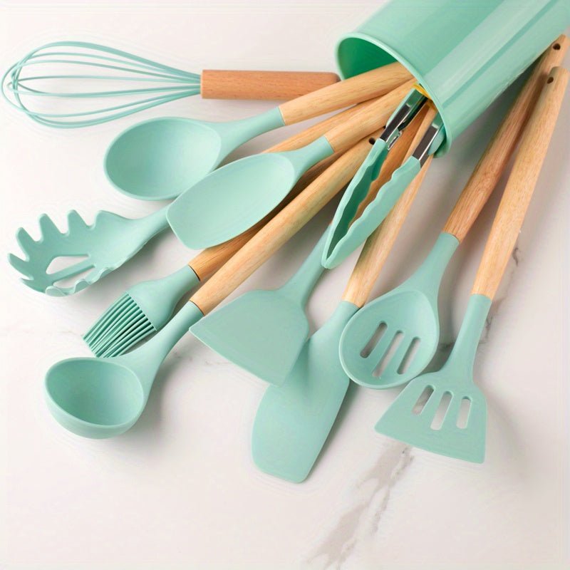 26-Piece Heat-Resistant Kitchen Utensil Set for Home Cooking - view 4