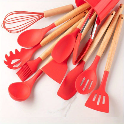 26-Piece Heat-Resistant Kitchen Utensil Set for Home Cooking - view 6