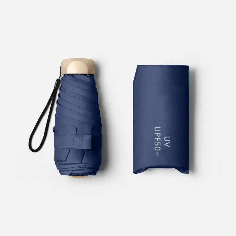 Mini Waterproof Travel Umbrella with UV Protection - Lightweight Design – view 8