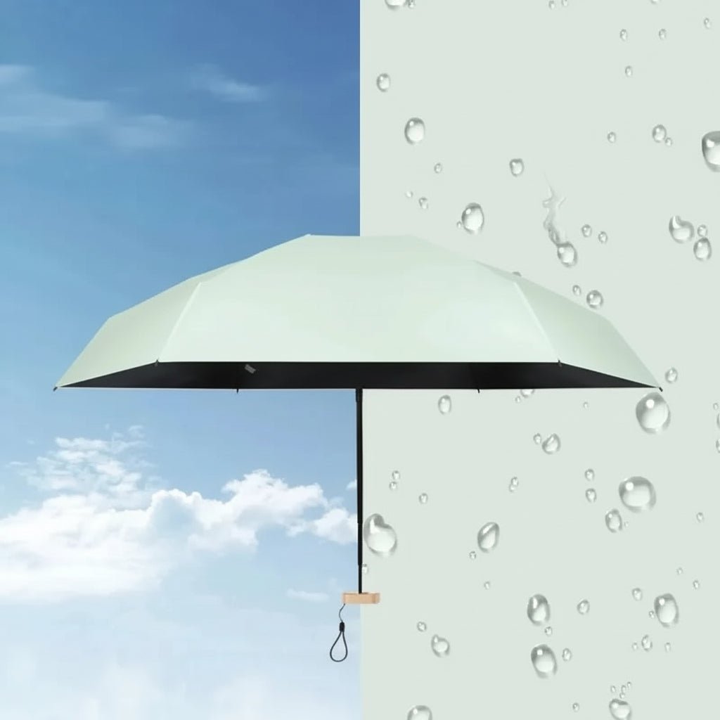 Mini Waterproof Travel Umbrella with UV Protection - Lightweight Design – view 3