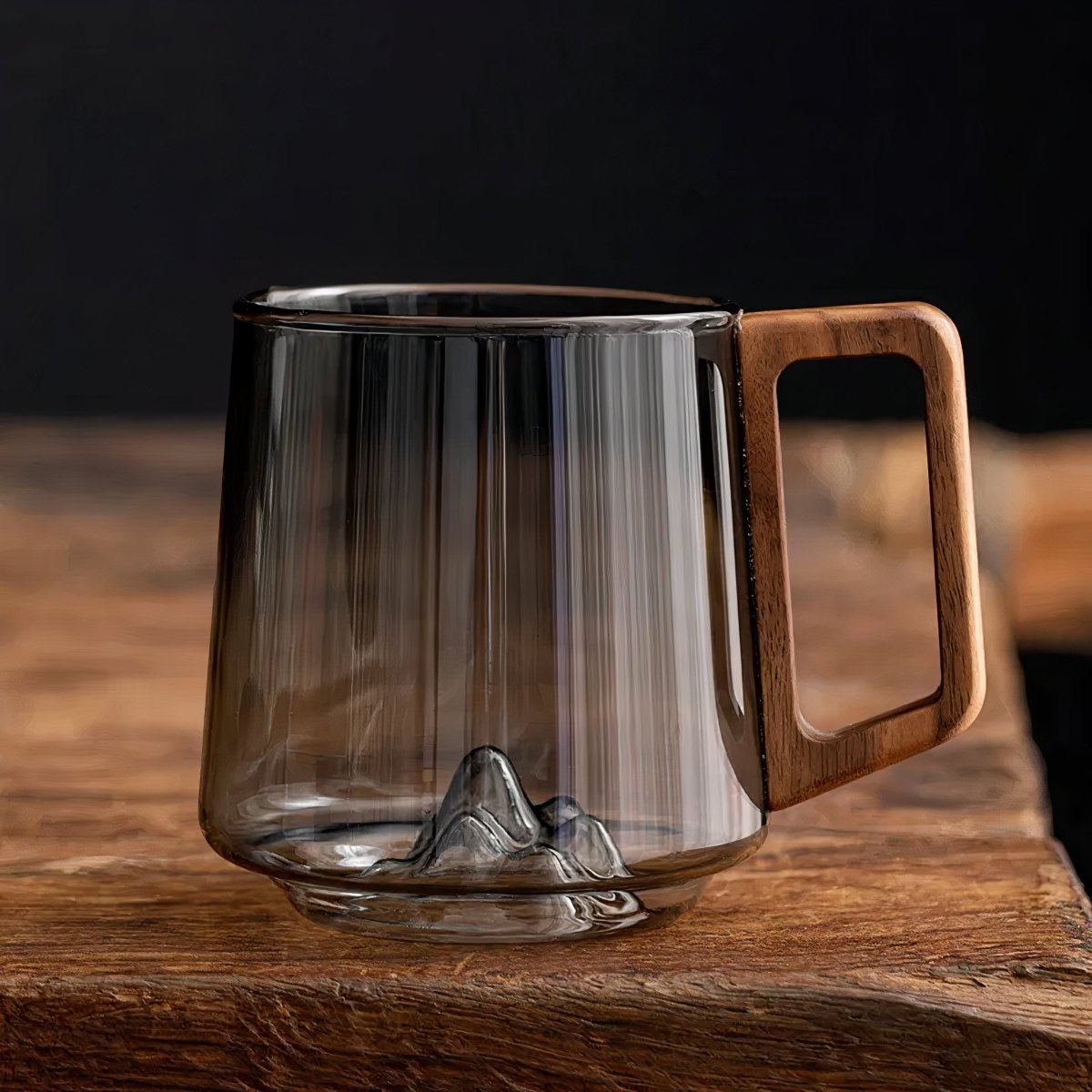 Tinted Coffee Cup with Contrast Handle for Coffee or Tea - view 7