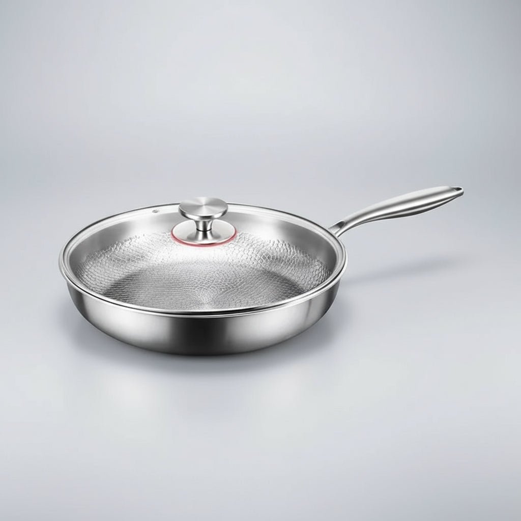 Hammered Frying Pan - Naturally Non-Stick, Induction Ready