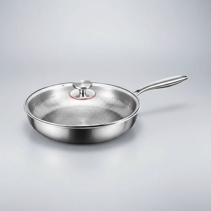 Hammered Frying Pan - Naturally Non-Stick, Induction Ready