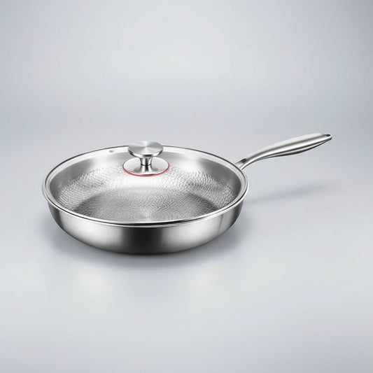 Hammered Frying Pan - Naturally Non-Stick, Induction Ready