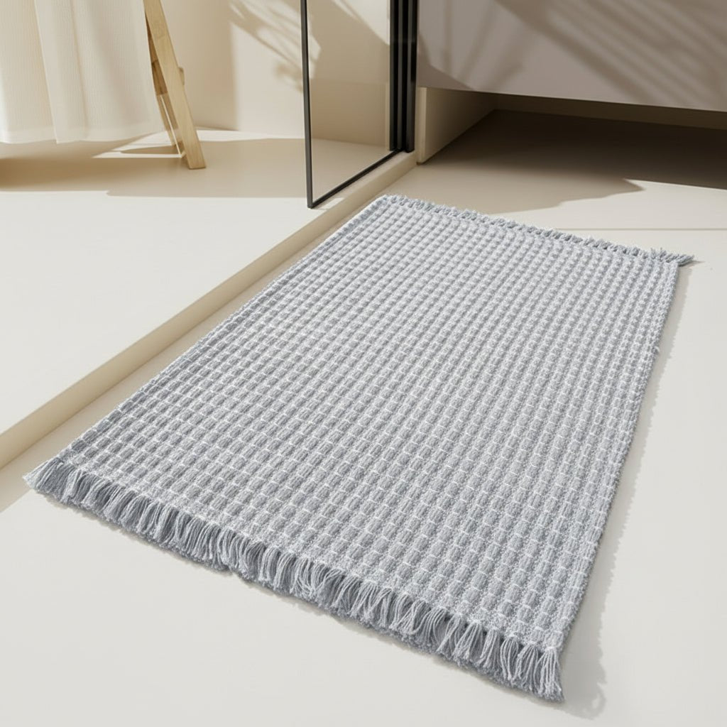 Tykk Non-Slip Plush Bath Mat - Modern Bathroom Decor