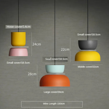 Scandinavian Pastel Pendant Lamp – Modern Design for Living Spaces - view 13