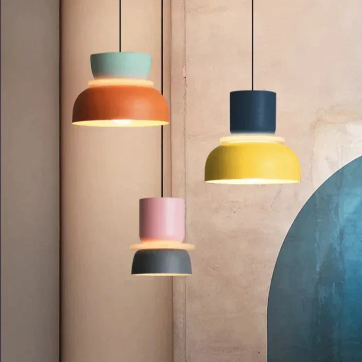 Scandinavian Pastel Pendant Lamp – Modern Design for Living Spaces - view 2