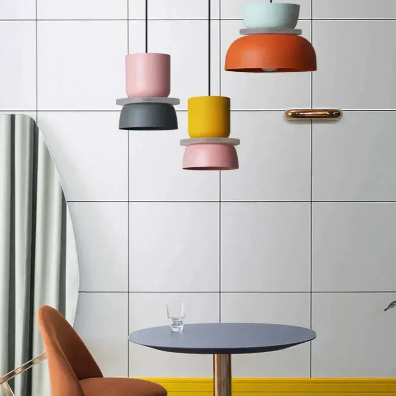Scandinavian Pastel Pendant Lamp – Modern Design for Living Spaces - view 4