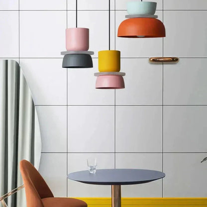 Scandinavian Pastel Pendant Lamp – Modern Design for Living Spaces - view 4