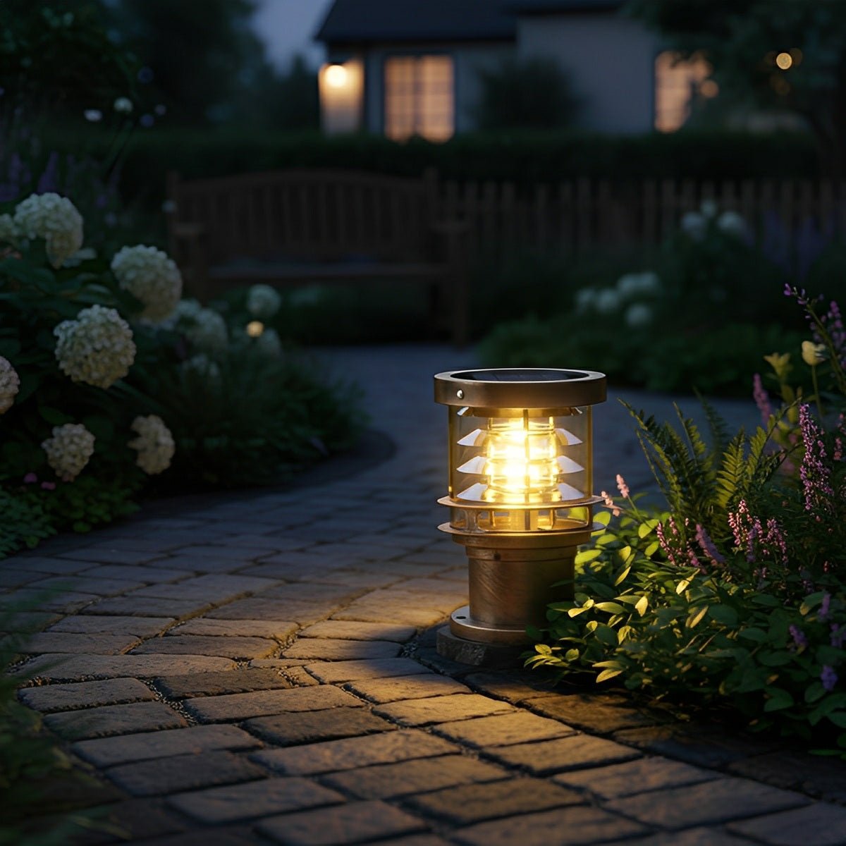 Modern Waterproof Outdoor Lamp - Black or Bronze, Energy-Efficient – view 7