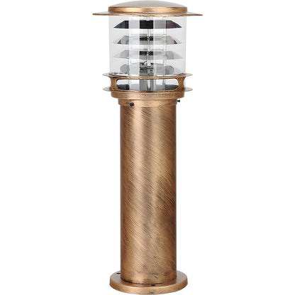 Modern Waterproof Outdoor Lamp in Black or Bronze - view 13