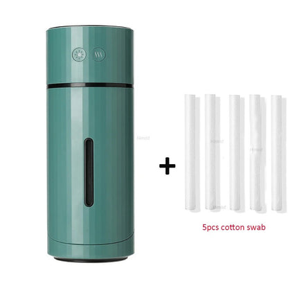 Wireless Mini Humidifier - Compact White Design for Home or Travel - view 3