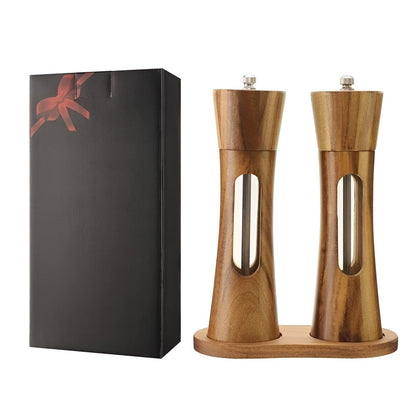 Salt and Pepper Grinder Set with Adjustable Grind Settings - view 5