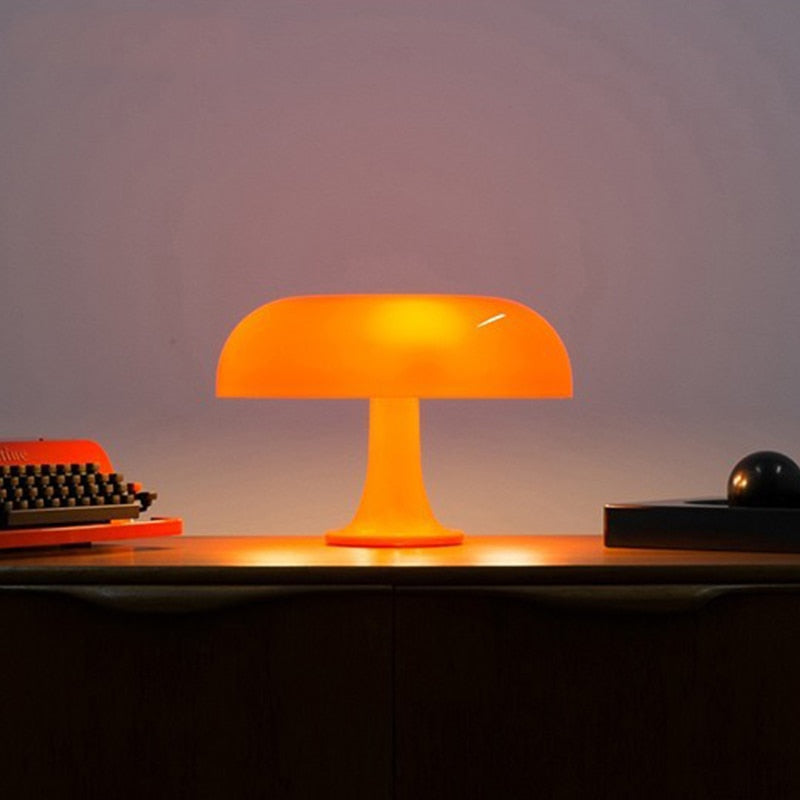 Dimmable Retro Mushroom Table Lamp for Living Room or Bedroom - view 7
